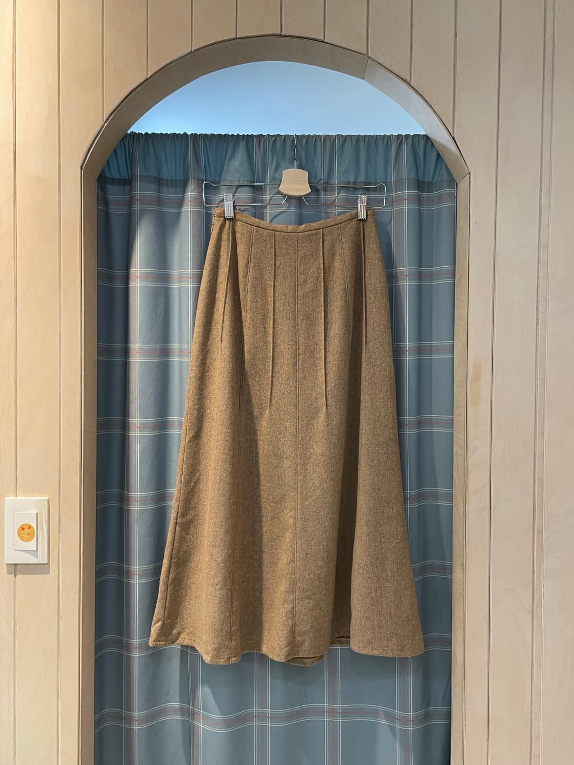 일본빈티지 디테일 롱스커트 상품이미지4