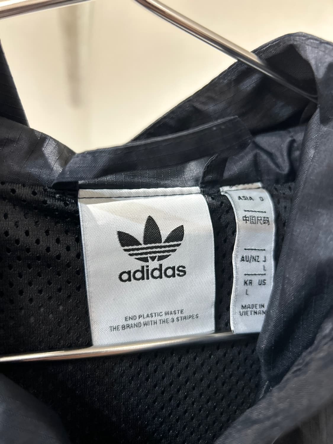 아디다스 불꽃 바람막이 후드집업 상품이미지4