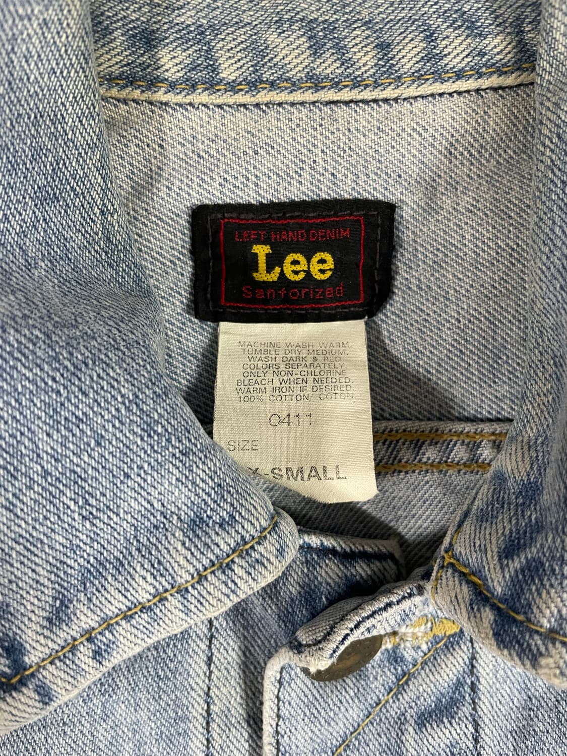 JPN vtg LEE 트러커 자켓 상품이미지5