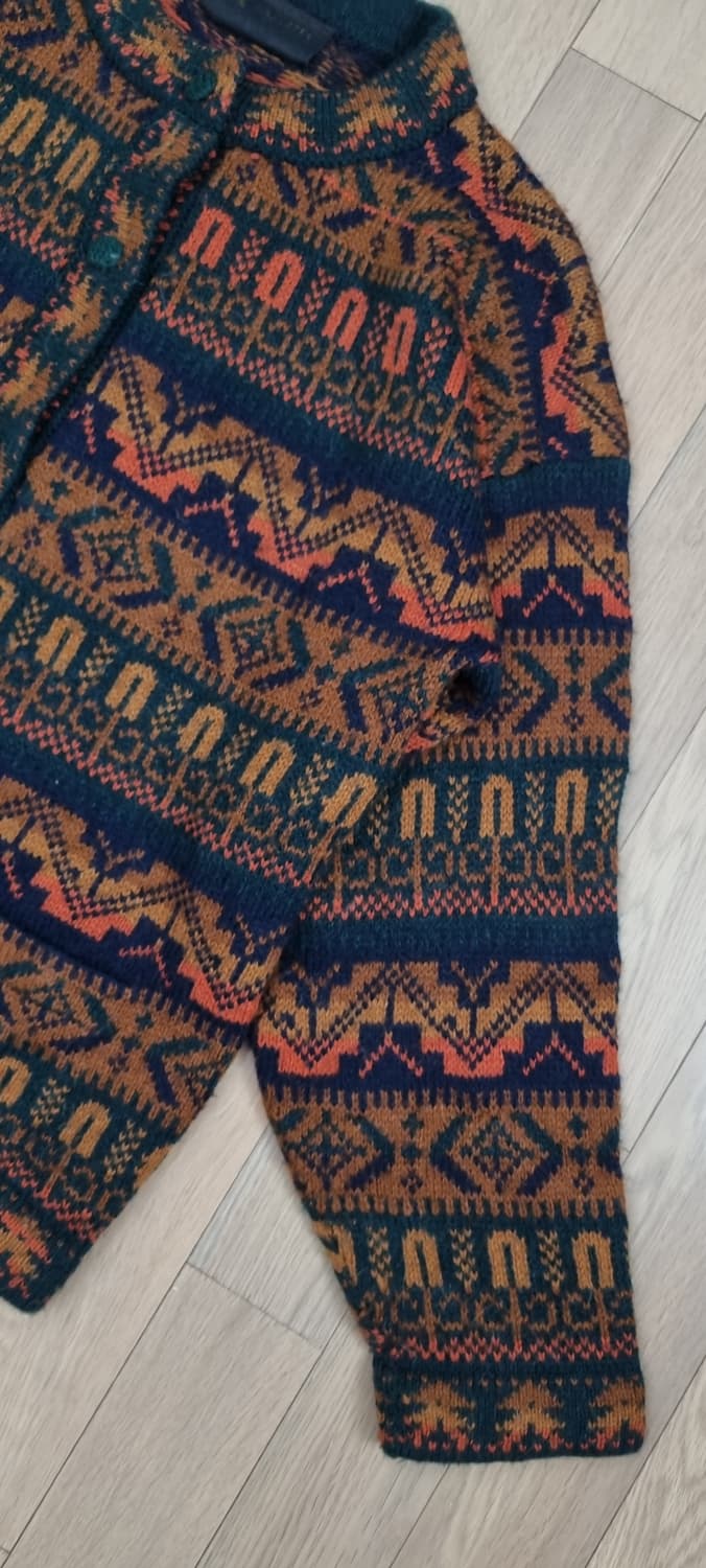 MARIATEX 알파카100% 노르딕패턴 가디건 Free _ 여성 상품이미지4