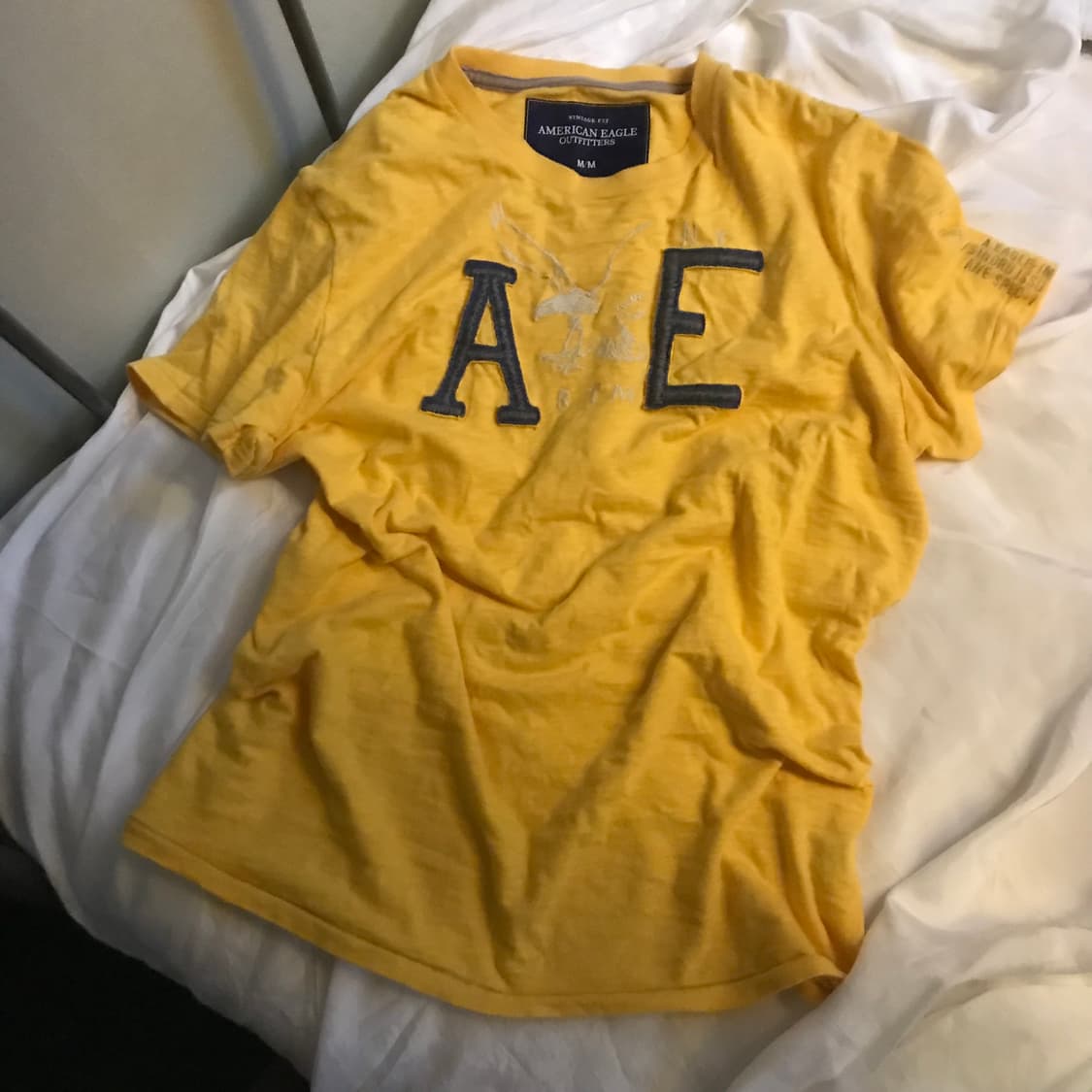Abercrombie 아베크롬비 레터링 락티셔츠 상품이미지4