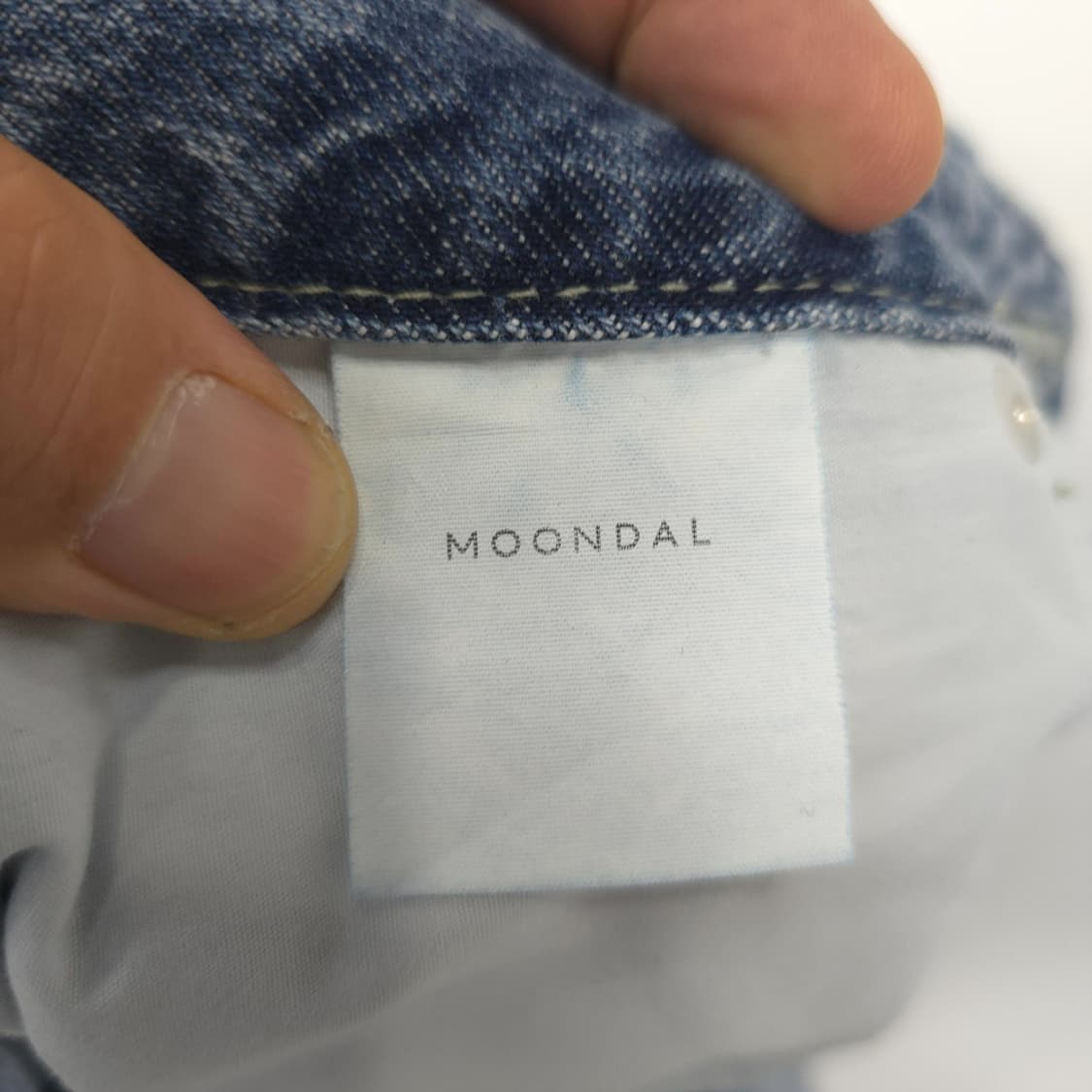 택달린 새제품)문달 MOONDAL 데님 팬츠 청바지 3사이즈 상품이미지7