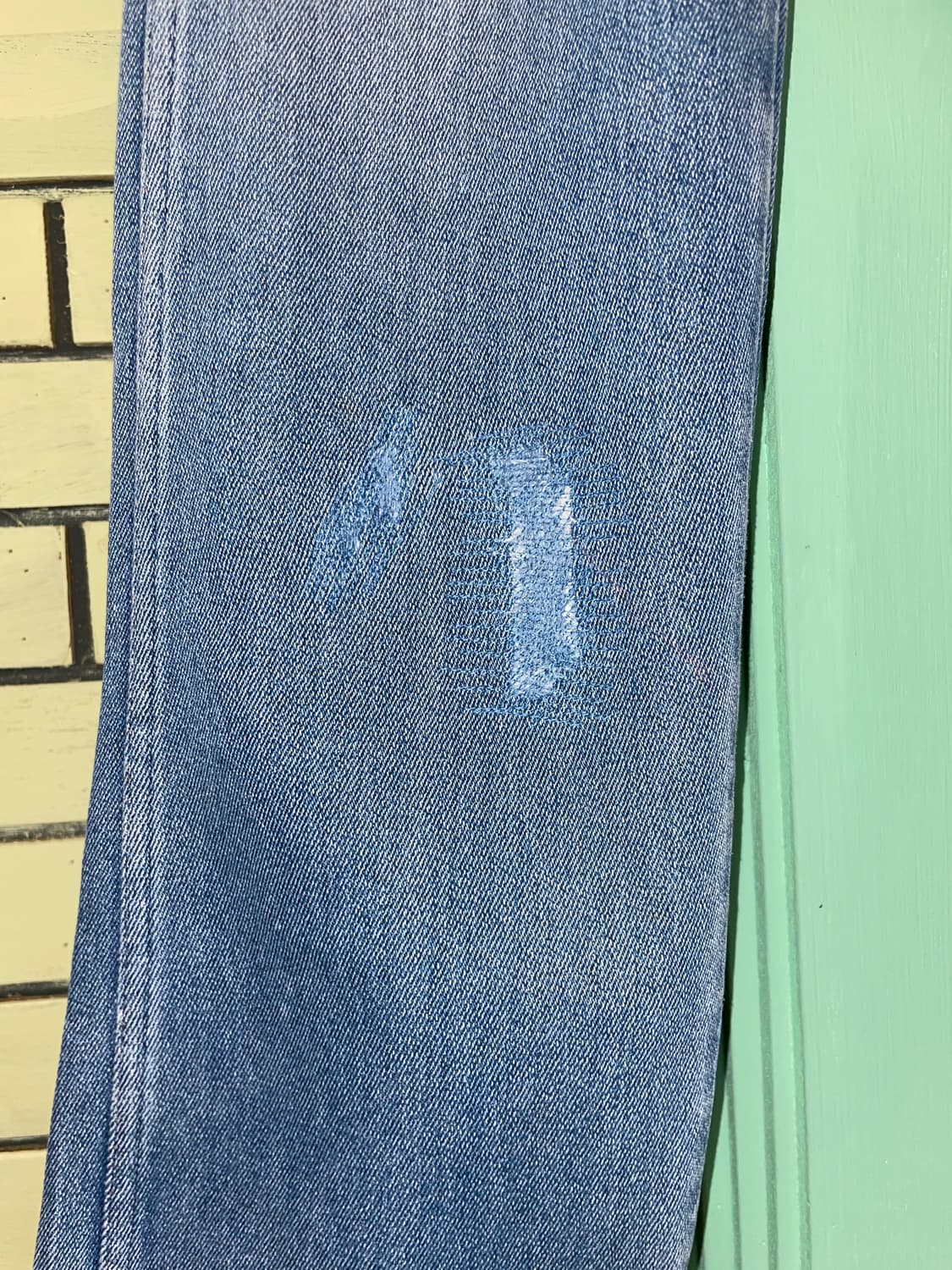 80-90's Vintage Wrangler Slim Fit Jeans 상품이미지5