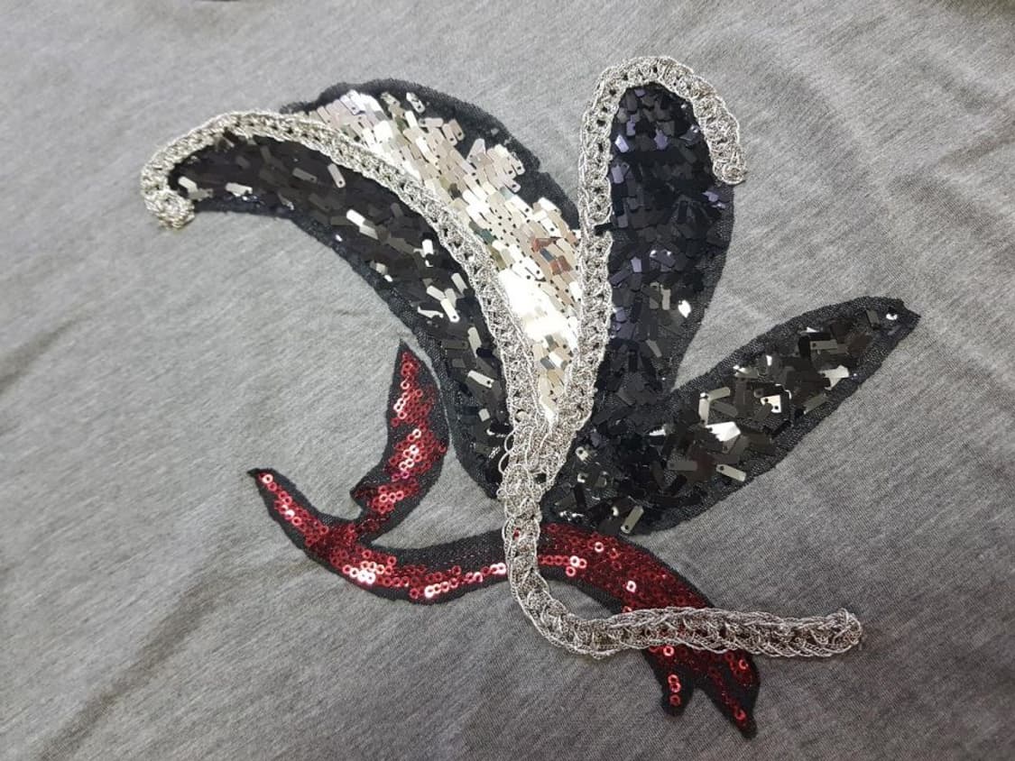 시스템(SYSTEM) 시퀸장식 티 55-66  상품이미지3