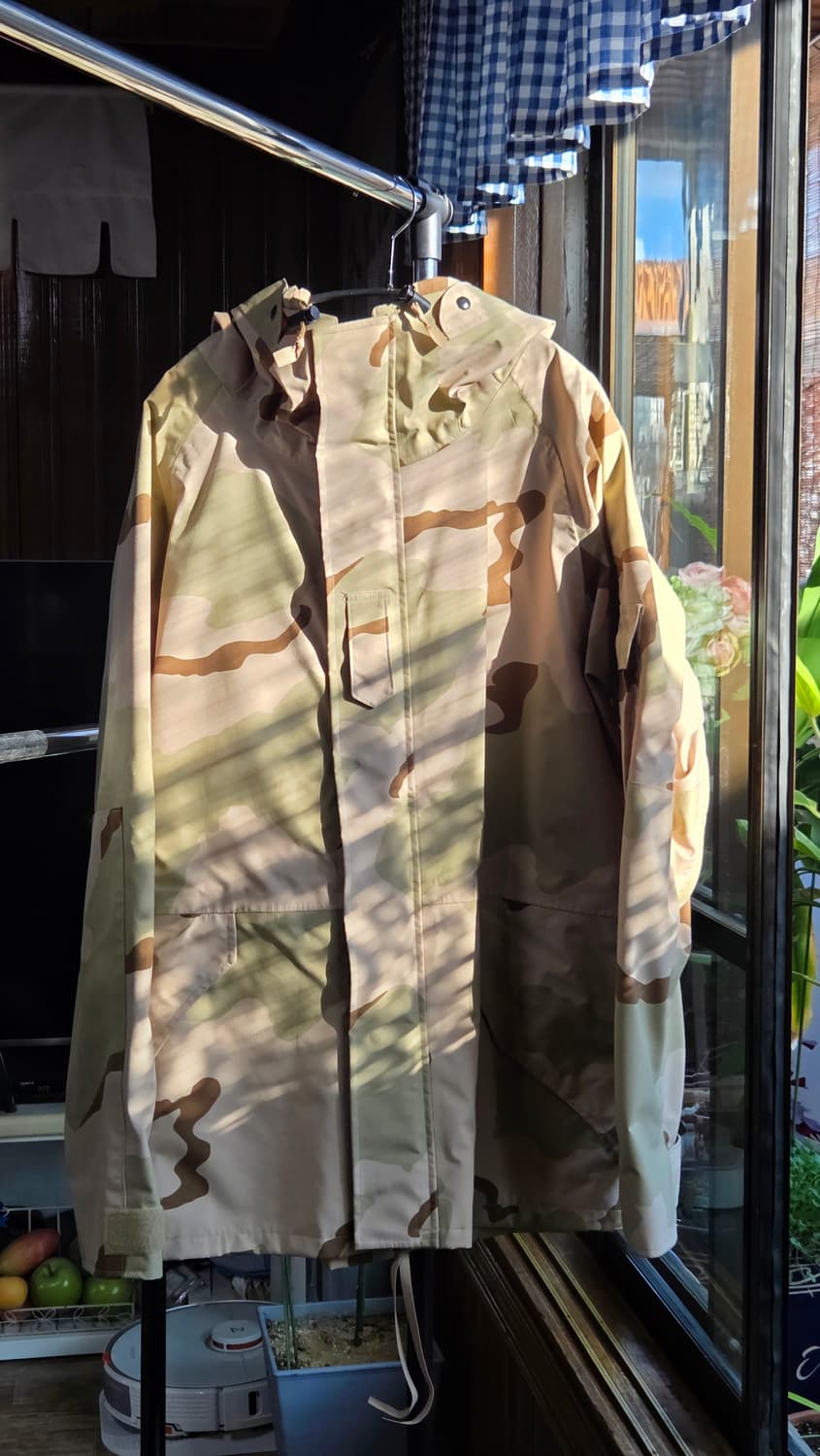 미군 ECWCS 1세대 고어텍스 파카 데저트 카모 XL/R 사이즈 상품이미지1