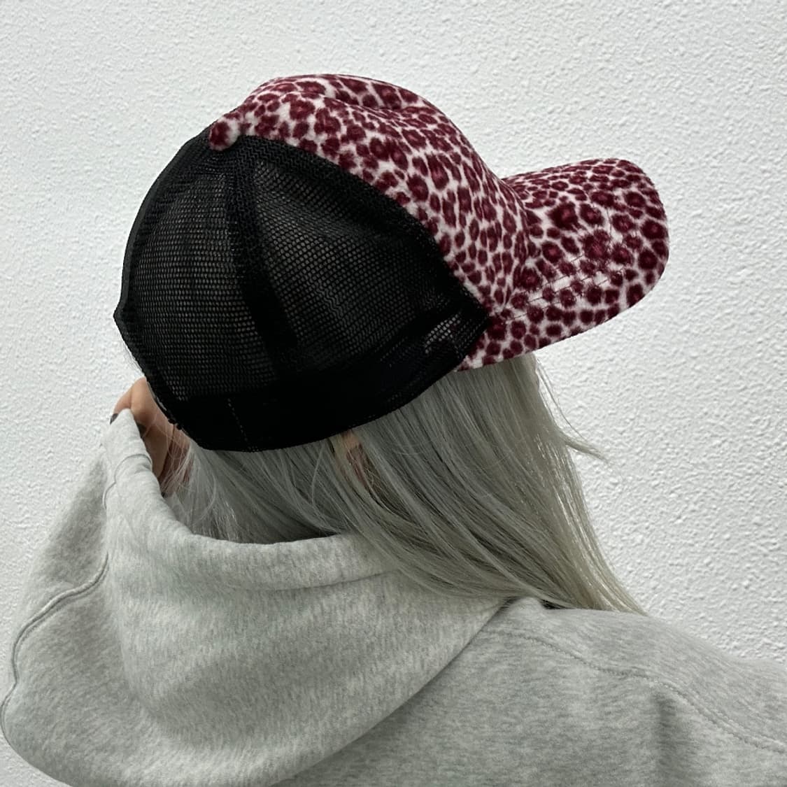 재팬 레오파드 핑크 볼캡 상품이미지3