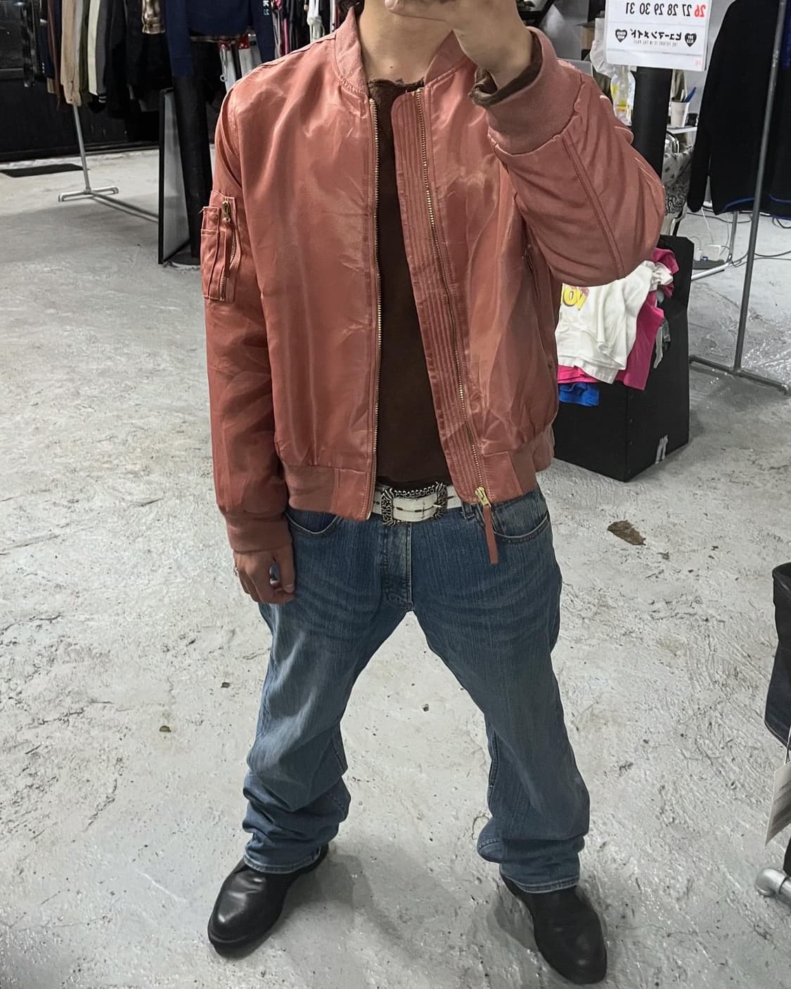 Bobson semi flare jean 상품이미지3