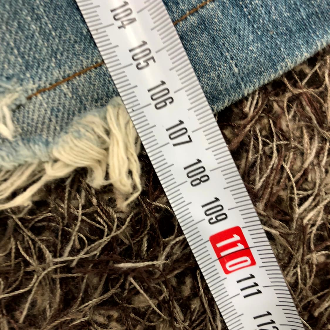  36 리바이스 569 워싱 루즈 스트레이트 데님 팬츠 상품이미지10
