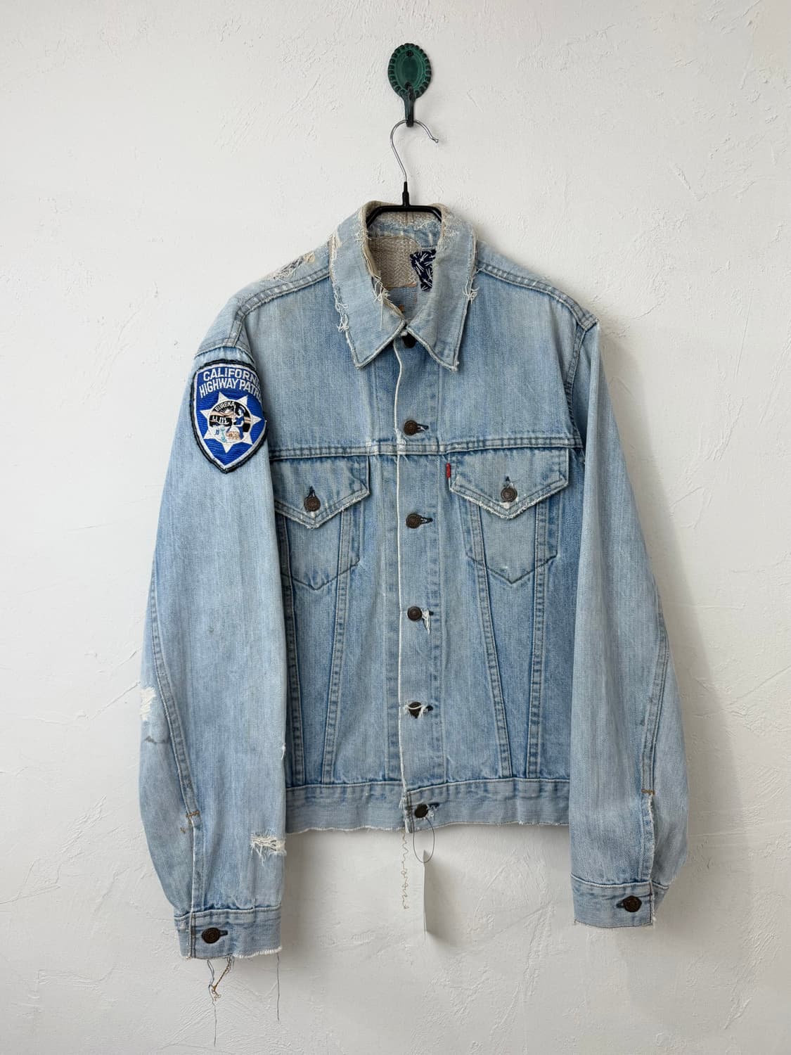 빈티지 리바이스 하드 페이디드 데님 자켓 상품이미지2