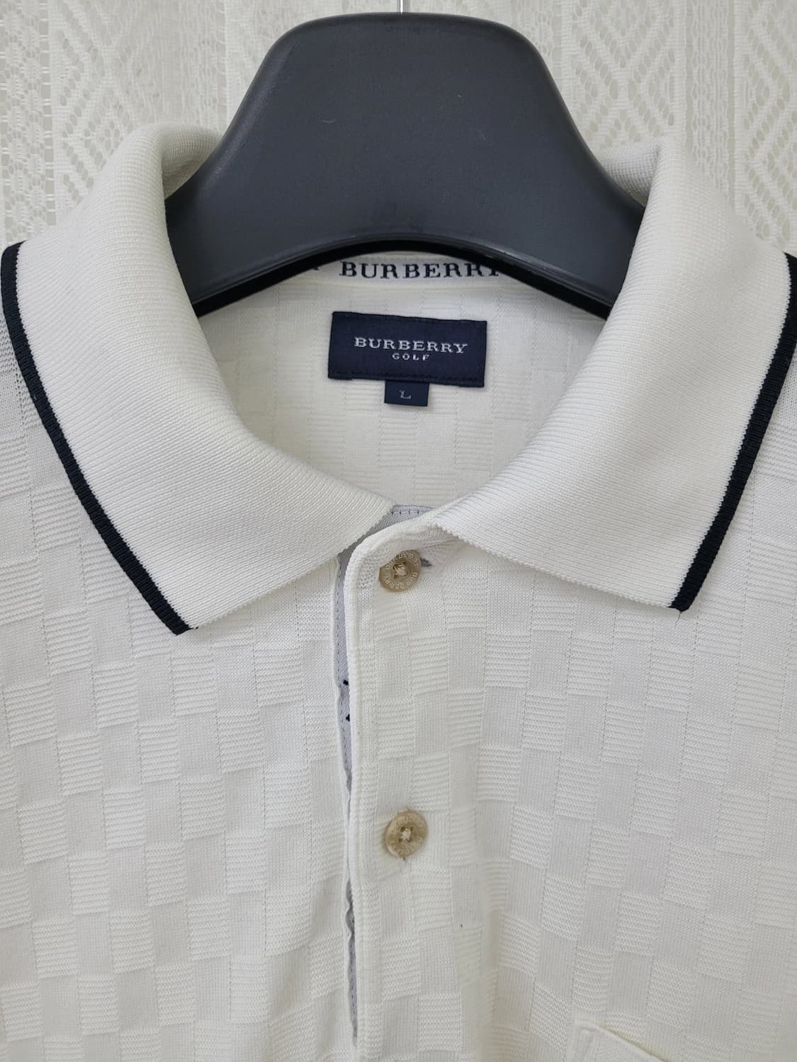 (L)버버리 반팔 카라티 상품이미지2