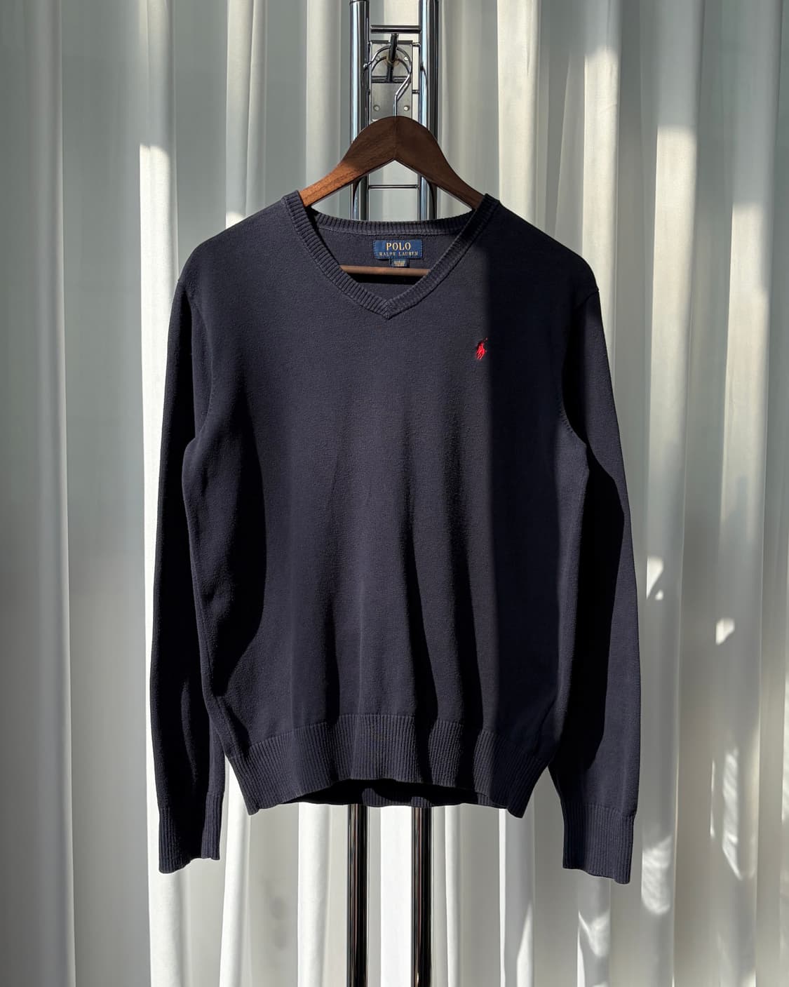 [M]폴로 랄프로렌 빈티지 브이넥 니트 상품이미지2