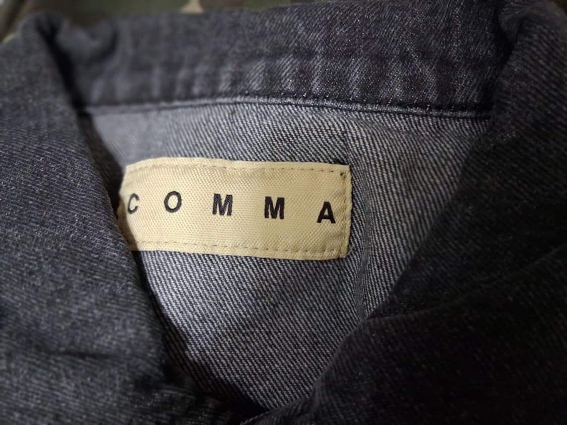 제품 신상품 차콜 먹색 나염 루즈핏 데님쟈켓 적당한 크롭 100까지 새거 상품이미지8