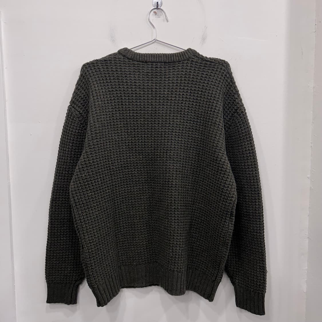 에스피오나지 헤비코튼 와플 니트 스웨터 상품이미지5