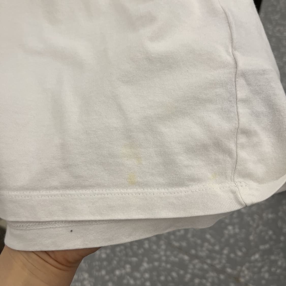 아미 빈티지 캐주얼 키치 스몰 하트로고 반팔티 90 C12490 상품이미지8