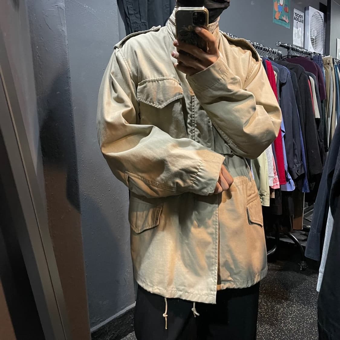 알파인더스트리 밀리터리 야상 상품이미지1