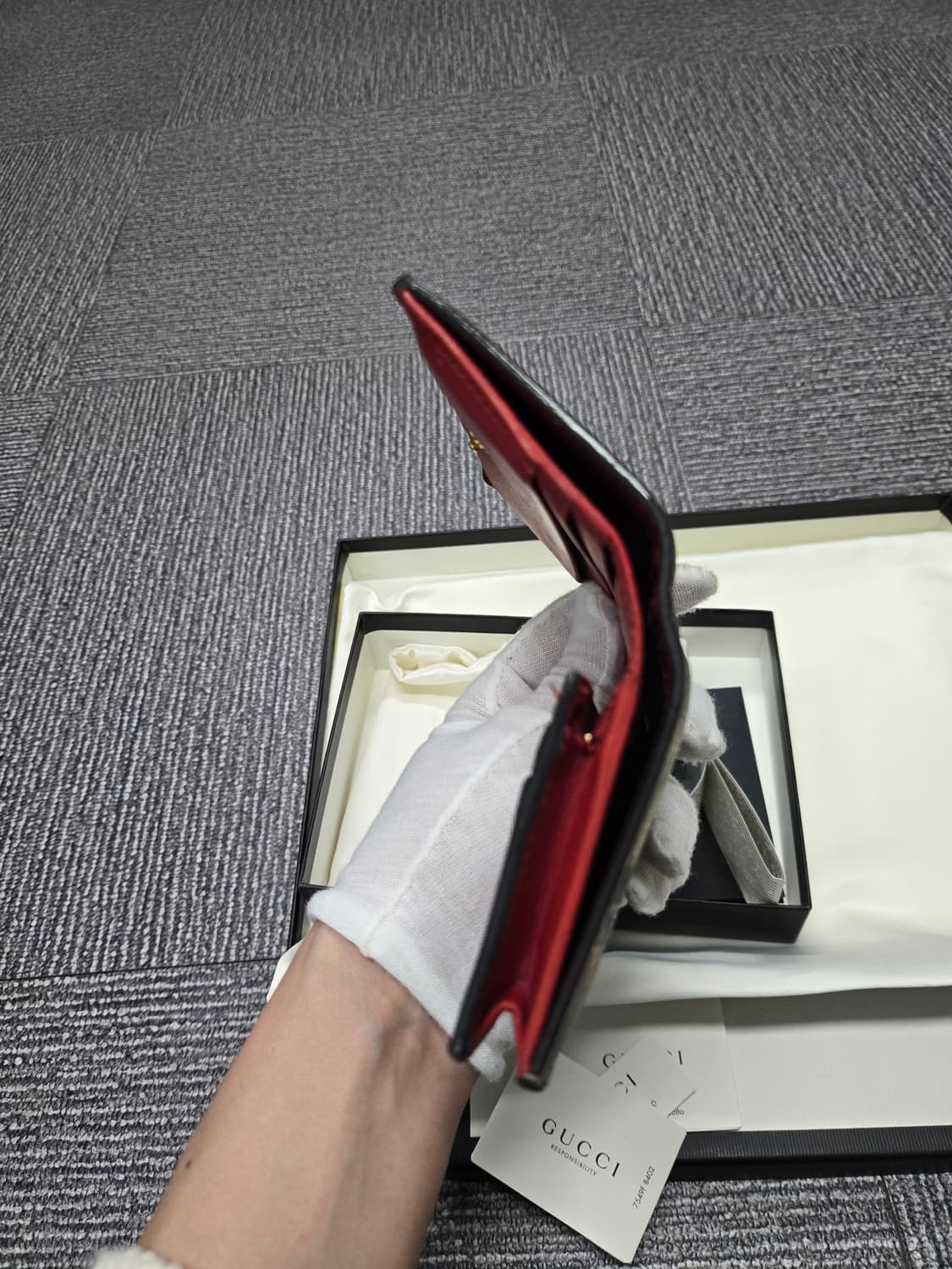 [특가][정품] 구찌 불룸 반지갑 상품이미지6