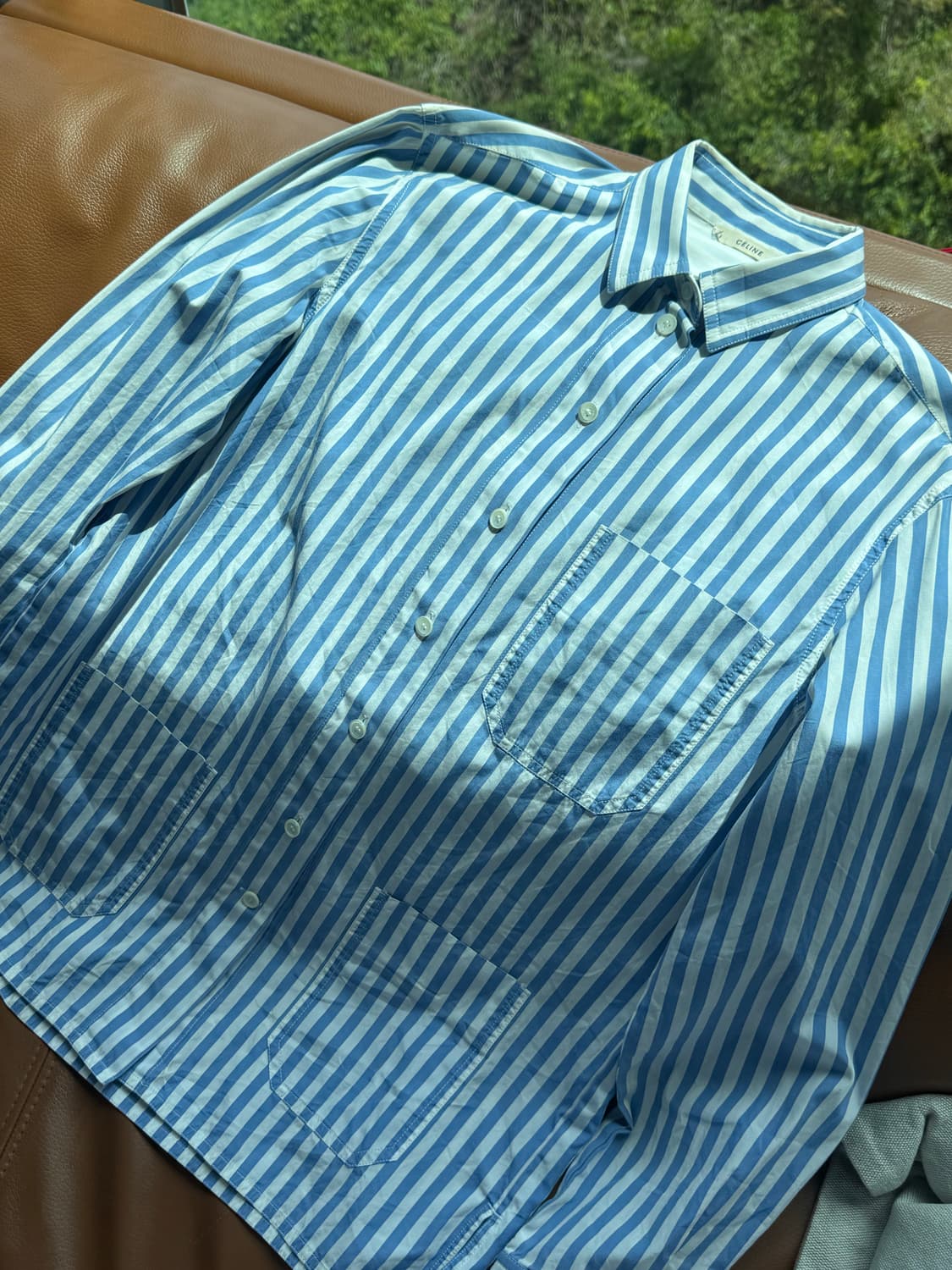 Celine stripe work shirts 상품이미지1