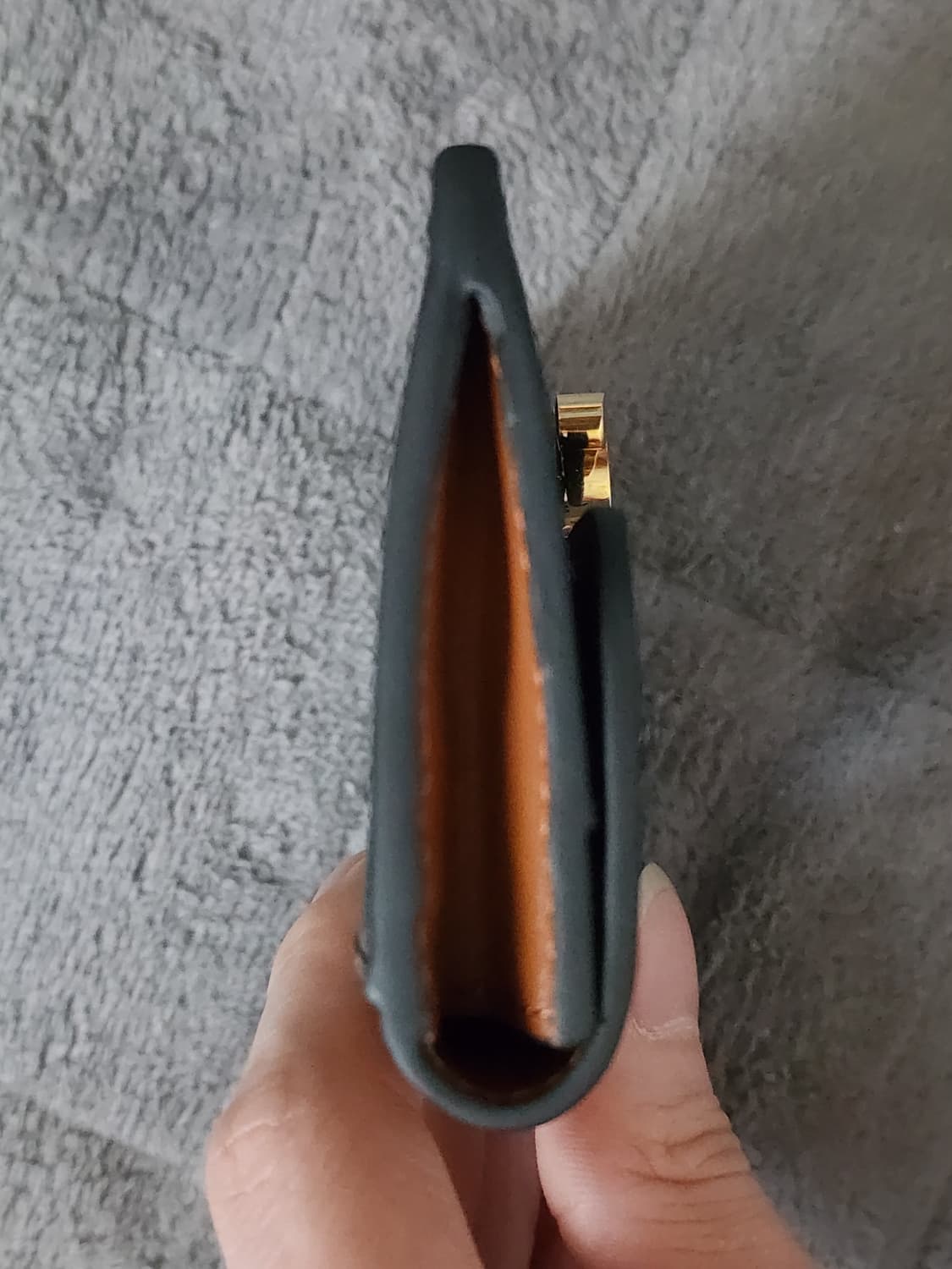 [S급/풀구성] 셀린느 트리옹프 캔버스 플랩 카드 지갑 상품이미지6