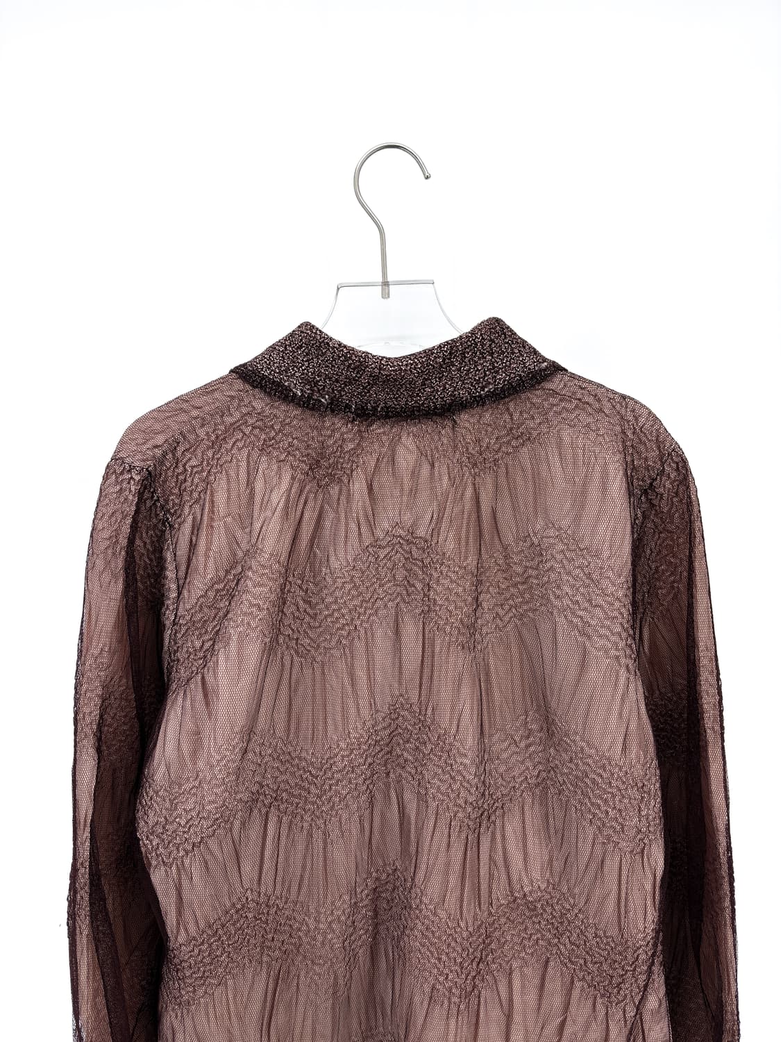 빈티지 주름 시어 블라우스 상품이미지8