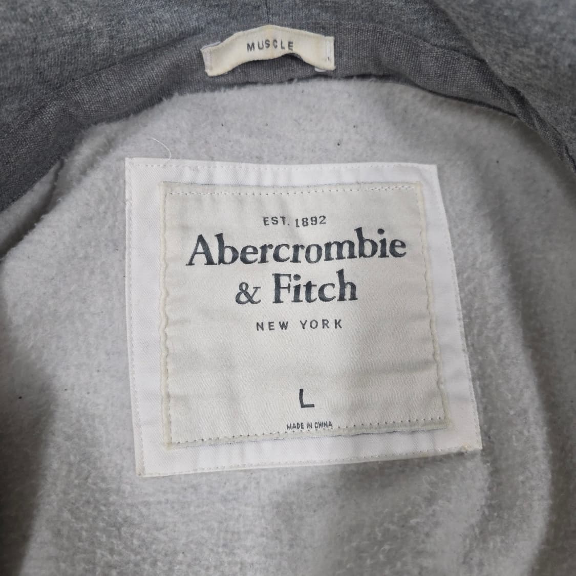 아베크롬비 그레이 후드집업 상품이미지4