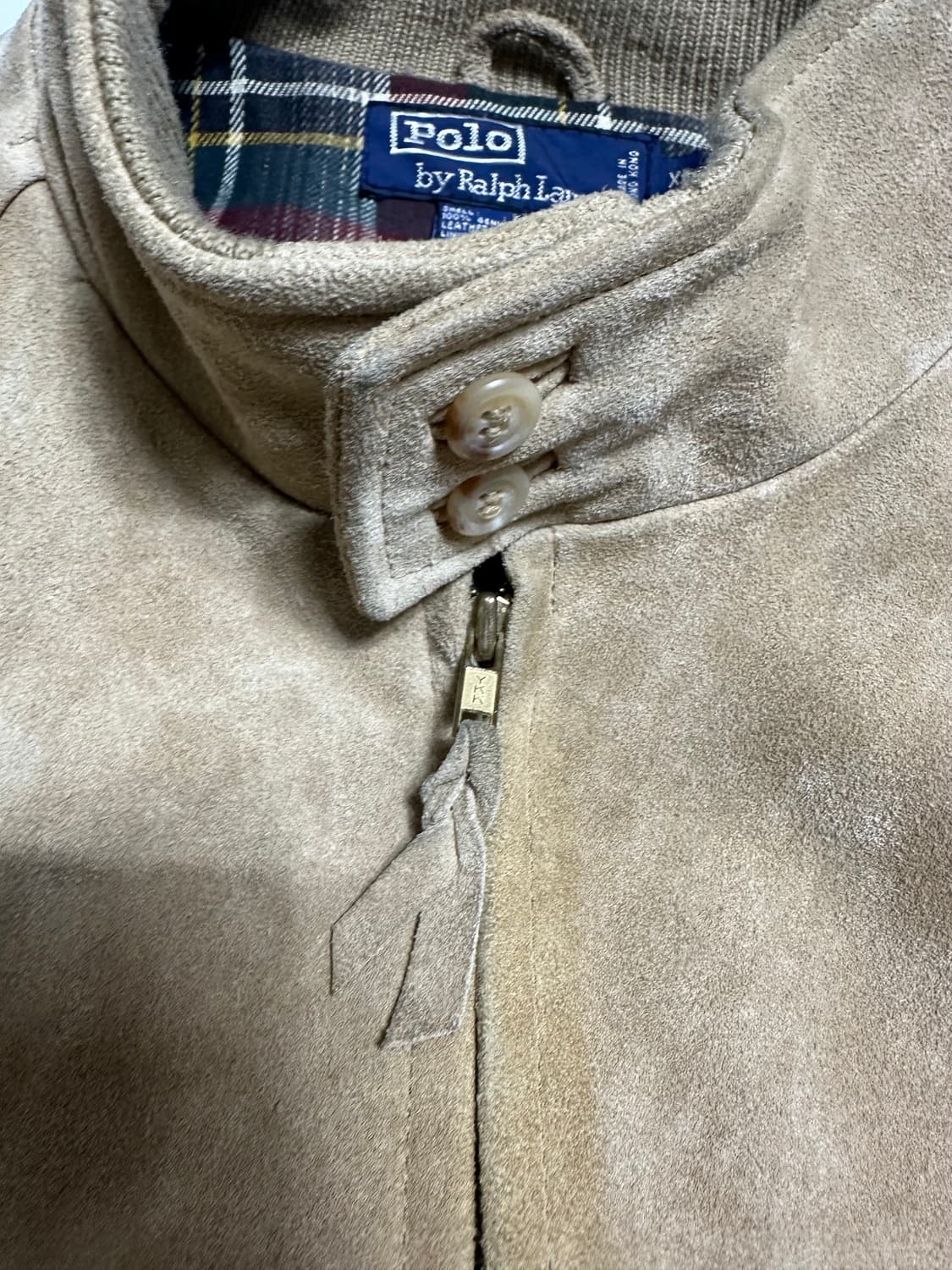90s polo suede jacket (XL) 상품이미지9