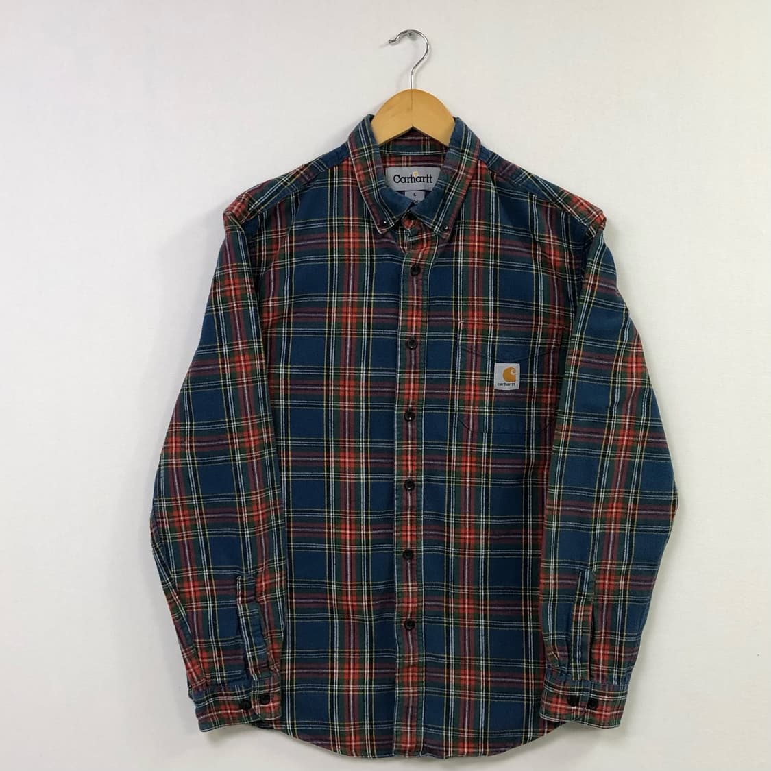 L 칼하트 체크 셔츠 상품이미지2