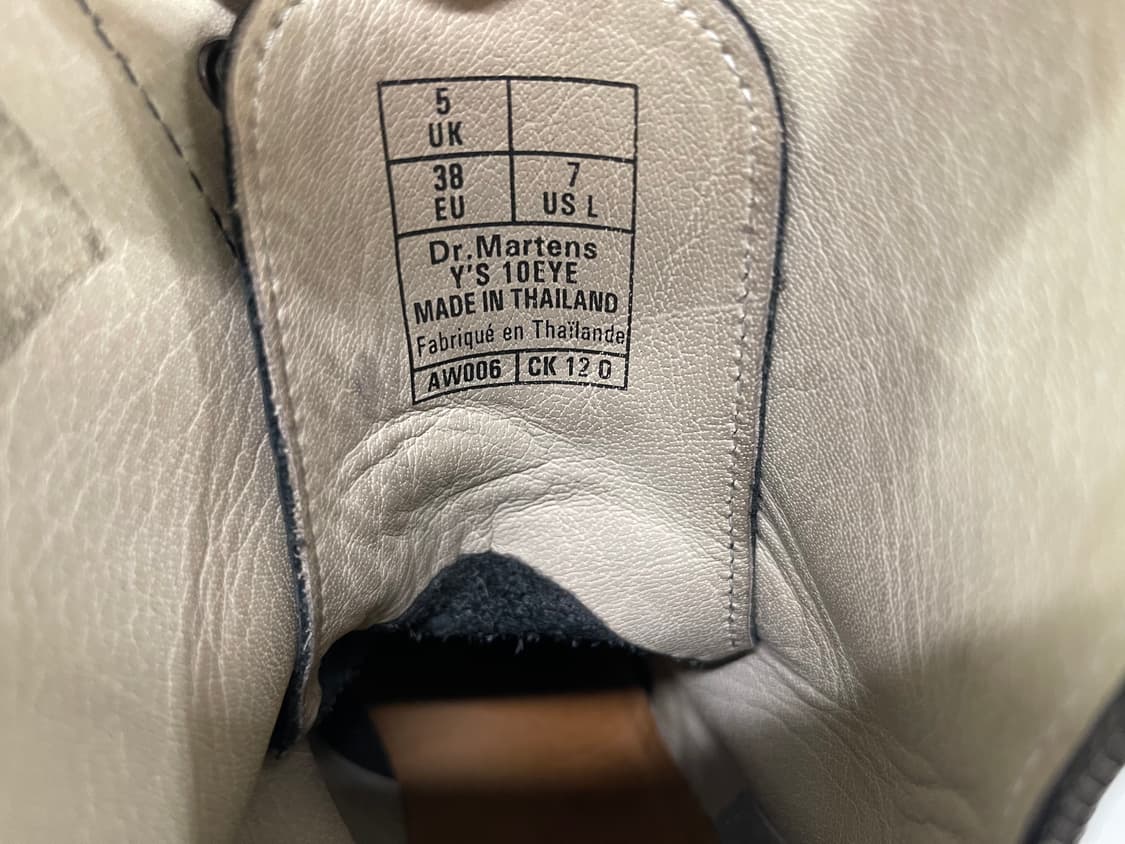 요지야마모토 x 닥터마틴 Y's 와이즈 10EYE 부츠 상품이미지8