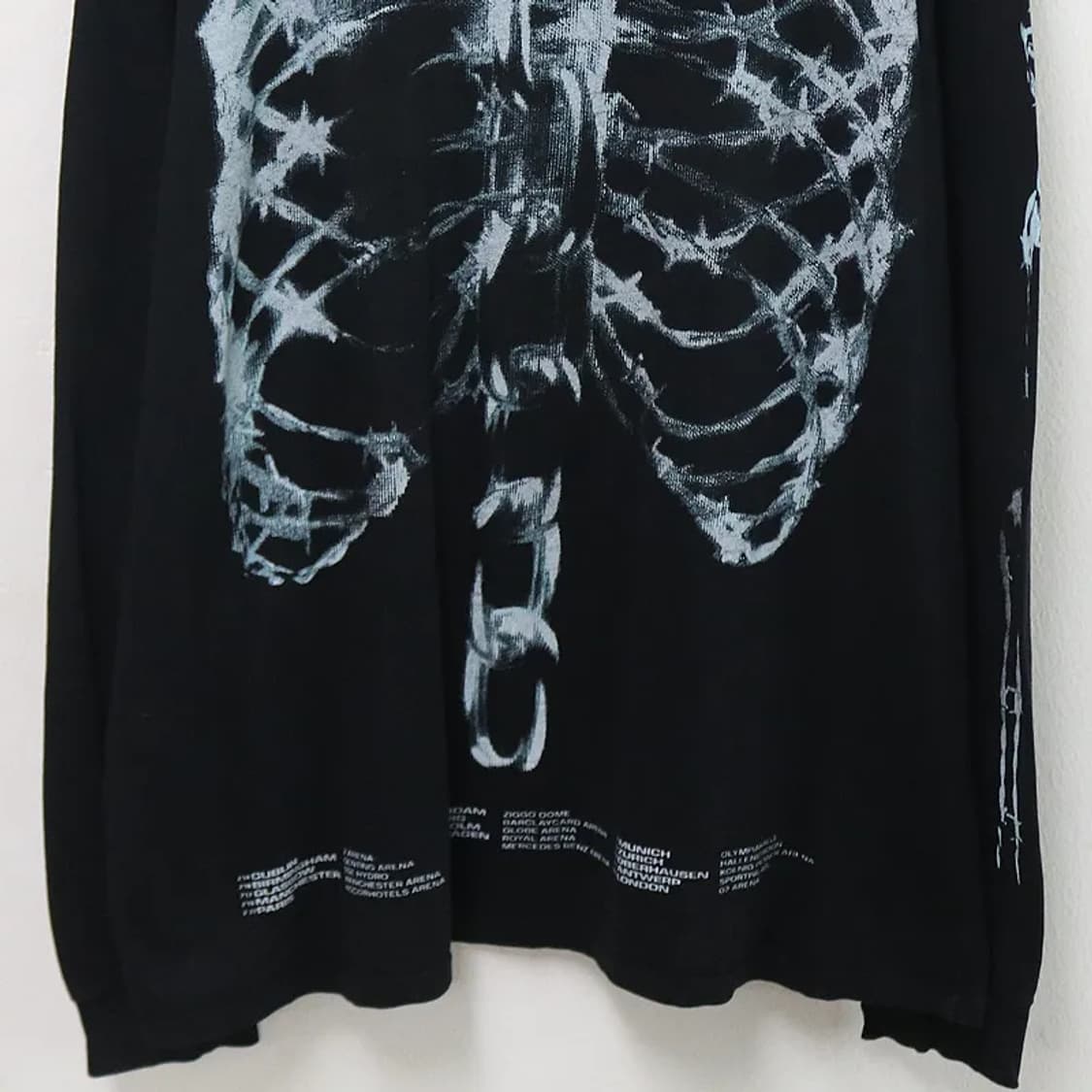 버쉬카 X POSTY CO 본 프린팅 고스로리 티셔츠 62375 상품이미지7