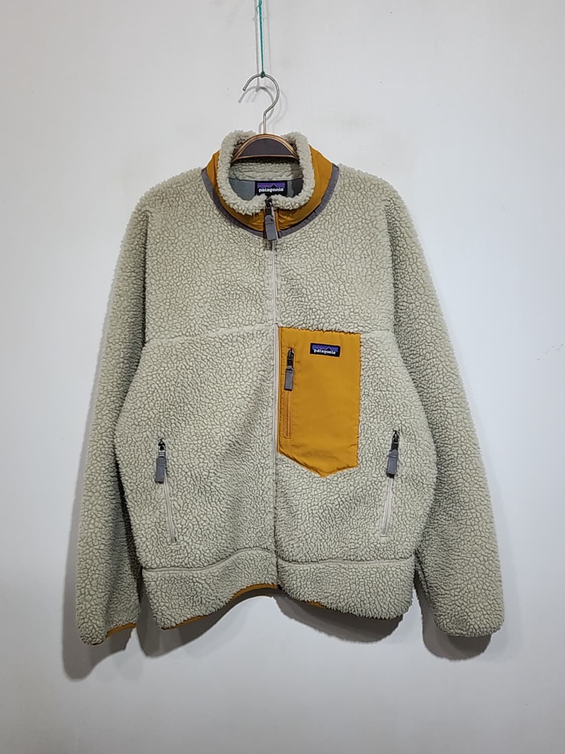 (XL) 파타고니아 플리스 점퍼 레트로 뽀글이 후리스 자켓  상품이미지1