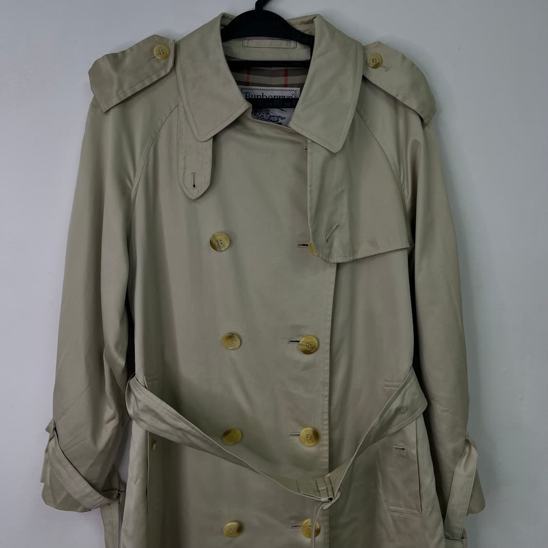100 버버리 빈티지 벨티드 트렌치 코트 상품이미지3