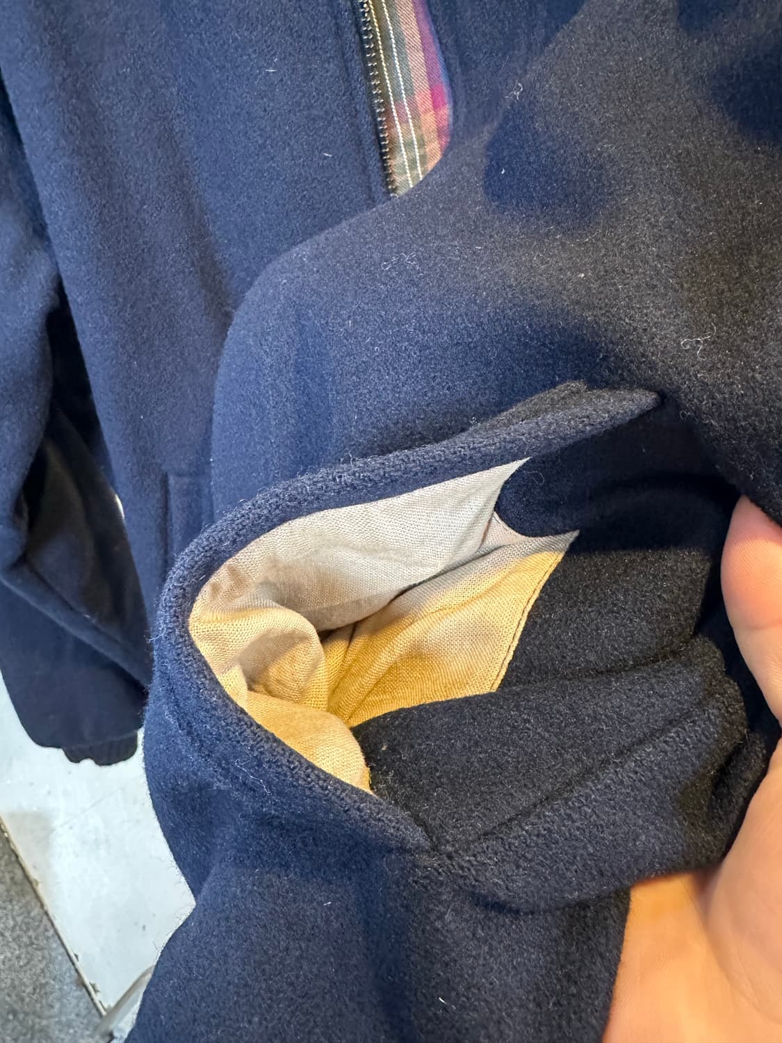 80-90 엘엘빈 헤비 퓨어 울 자켓 made in usa 상품이미지8