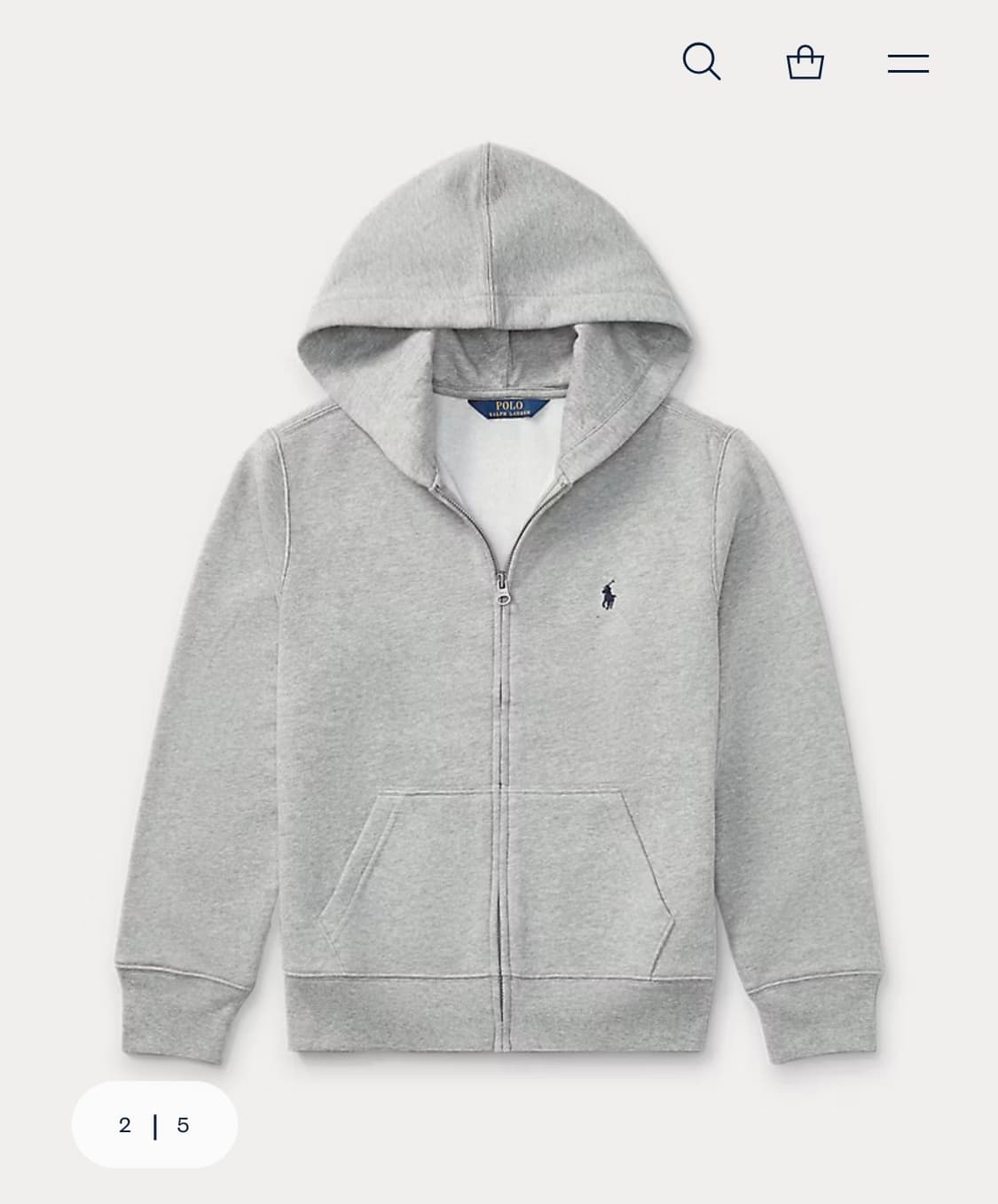 폴로 후드집업 m 상품이미지1