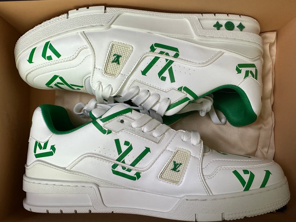 [9, 280 size] 루이비통 트레이너 스니커즈[1AAGXH] 새제품 상품이미지4