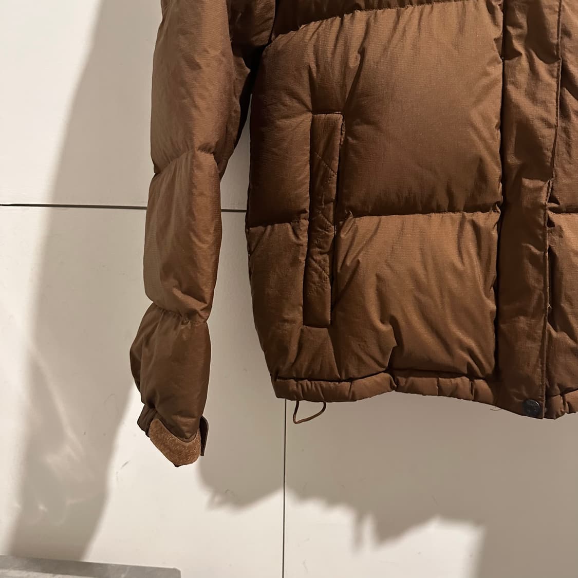 노스페이스 옐로우 브라운 패딩 상품이미지4