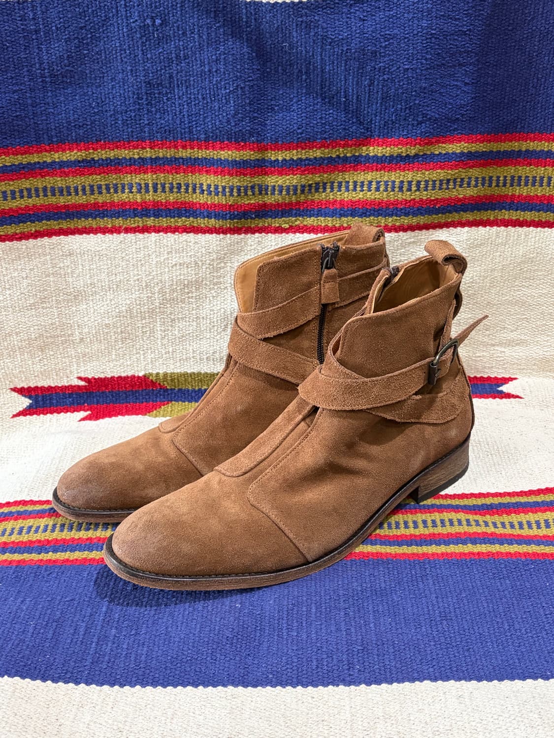 앙상톨로지 파리 스웨이드 웨스턴 부츠 상품이미지1