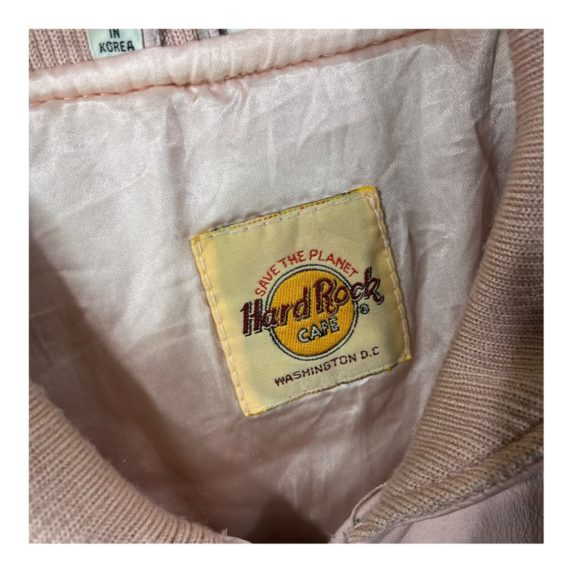 [Hard Rock Cafe] 90's 하드락카페 레더 봄버자켓 상품이미지4