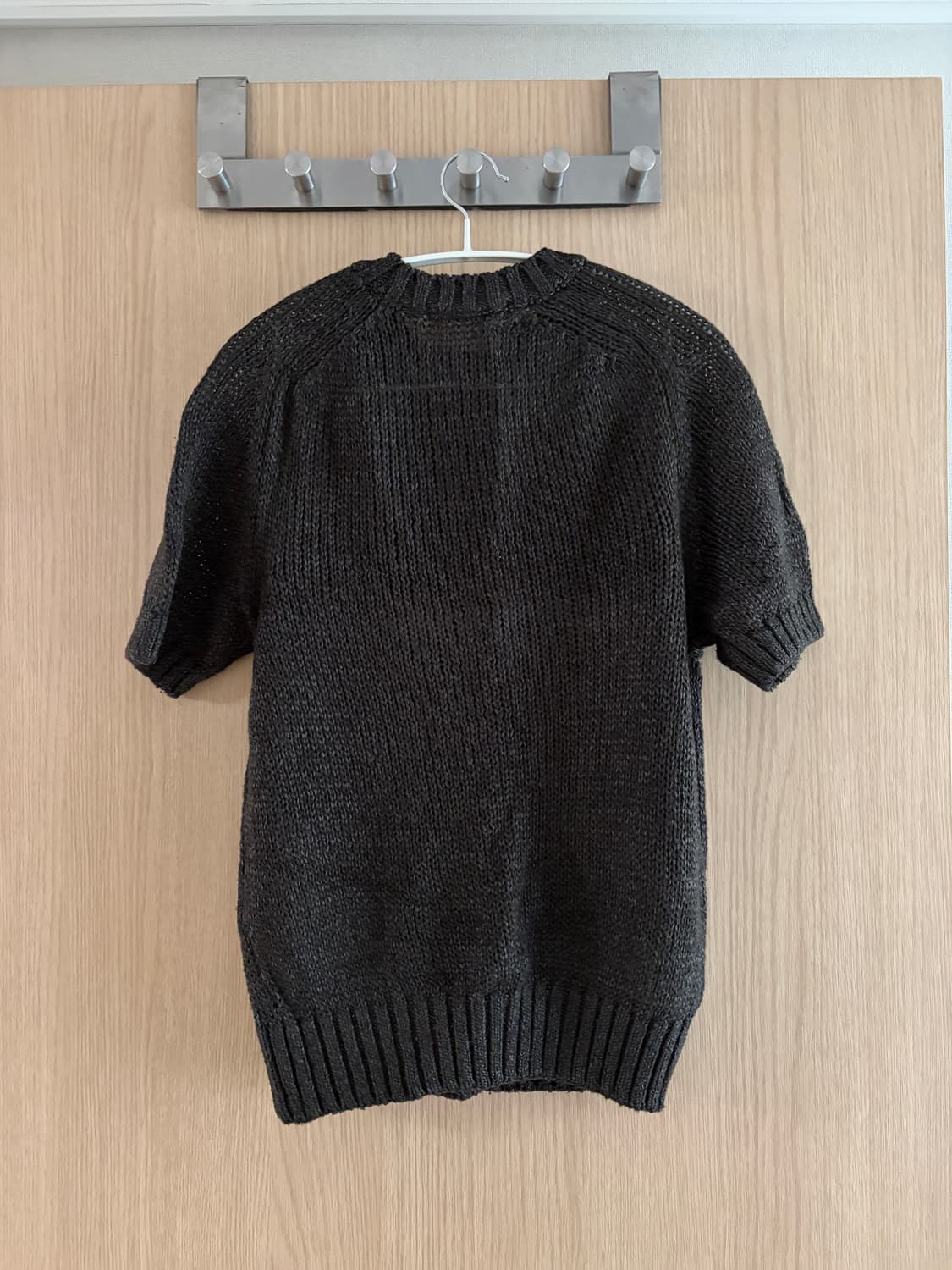낫띵리튼 bamboo short pullover charcoal 상품이미지2