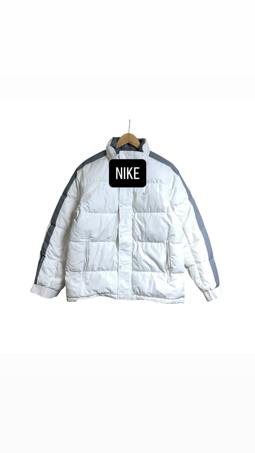 나이키 흰색 스우시 자켓패딩점퍼 상품이미지1