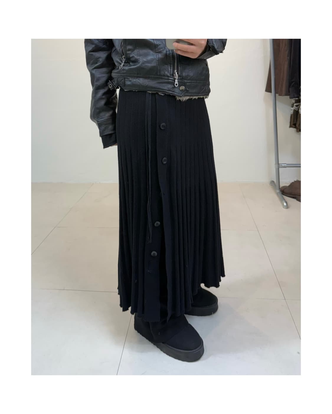 빈티지 플리츠 스커트 상품이미지2