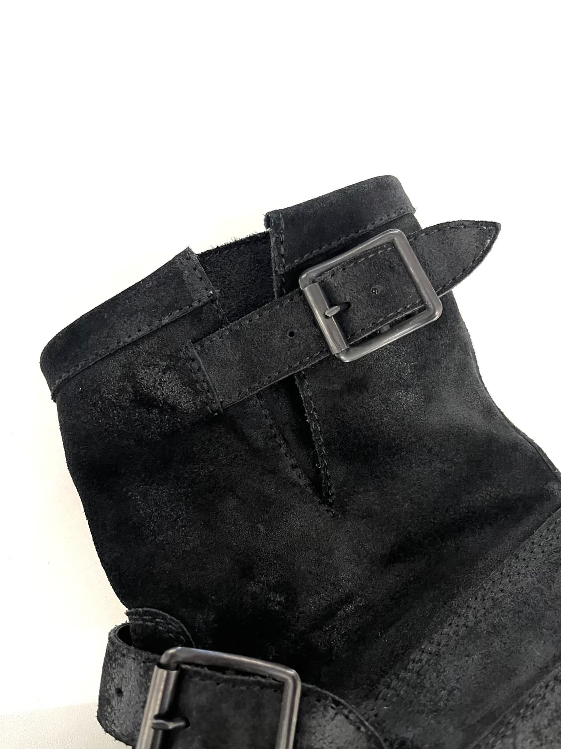 리미푸 디스트레스드 레더 엔지니어 부츠 상품이미지5