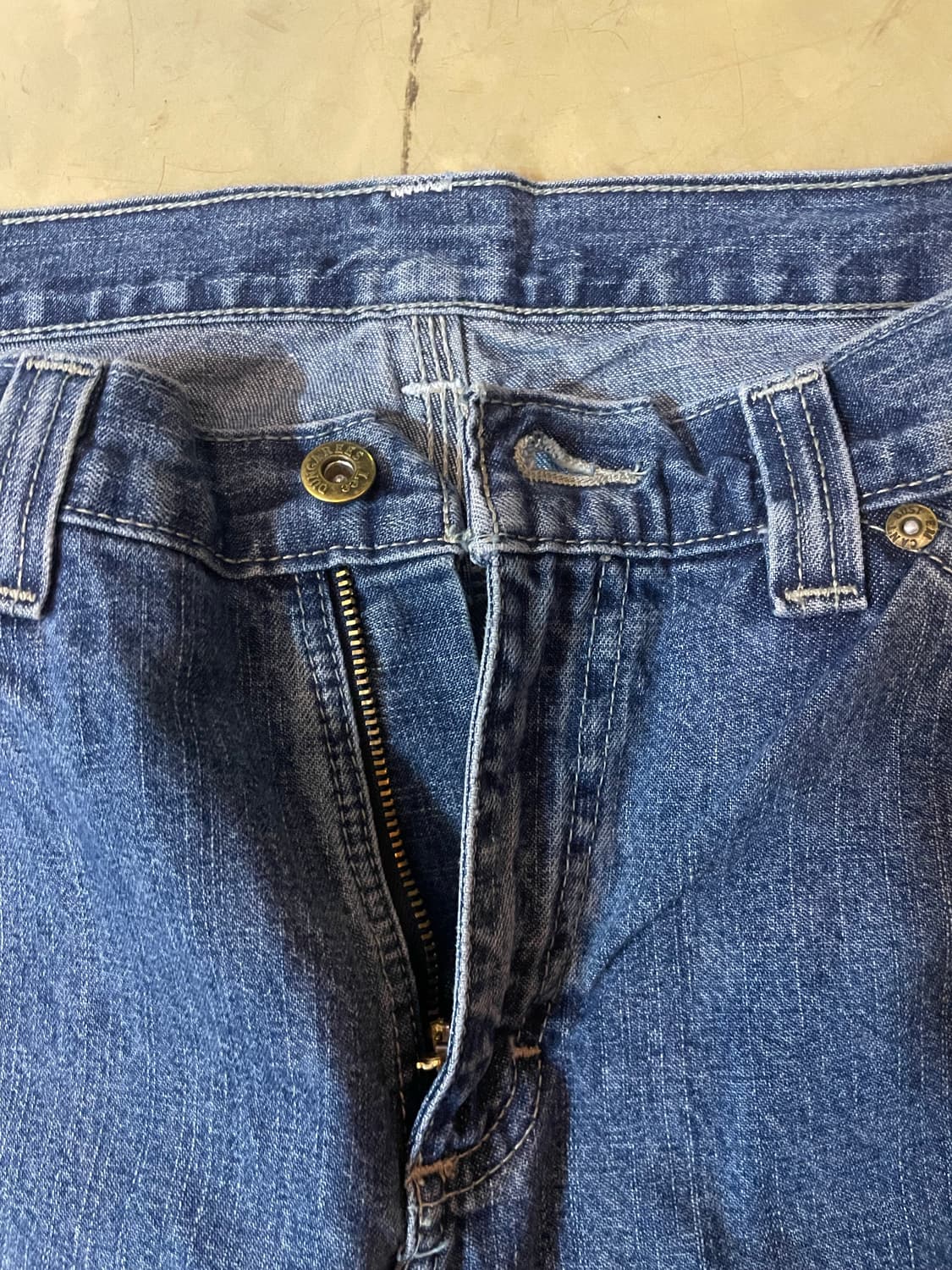 90~00s 빈티지 Lee Dungarees 카펜터 데님 30x30 상품이미지4