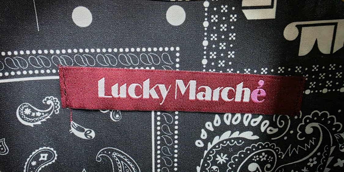 럭키마르쉐 나시 민소매 원피스 S 55 페이즐리 롱원피스 WM81 상품이미지5