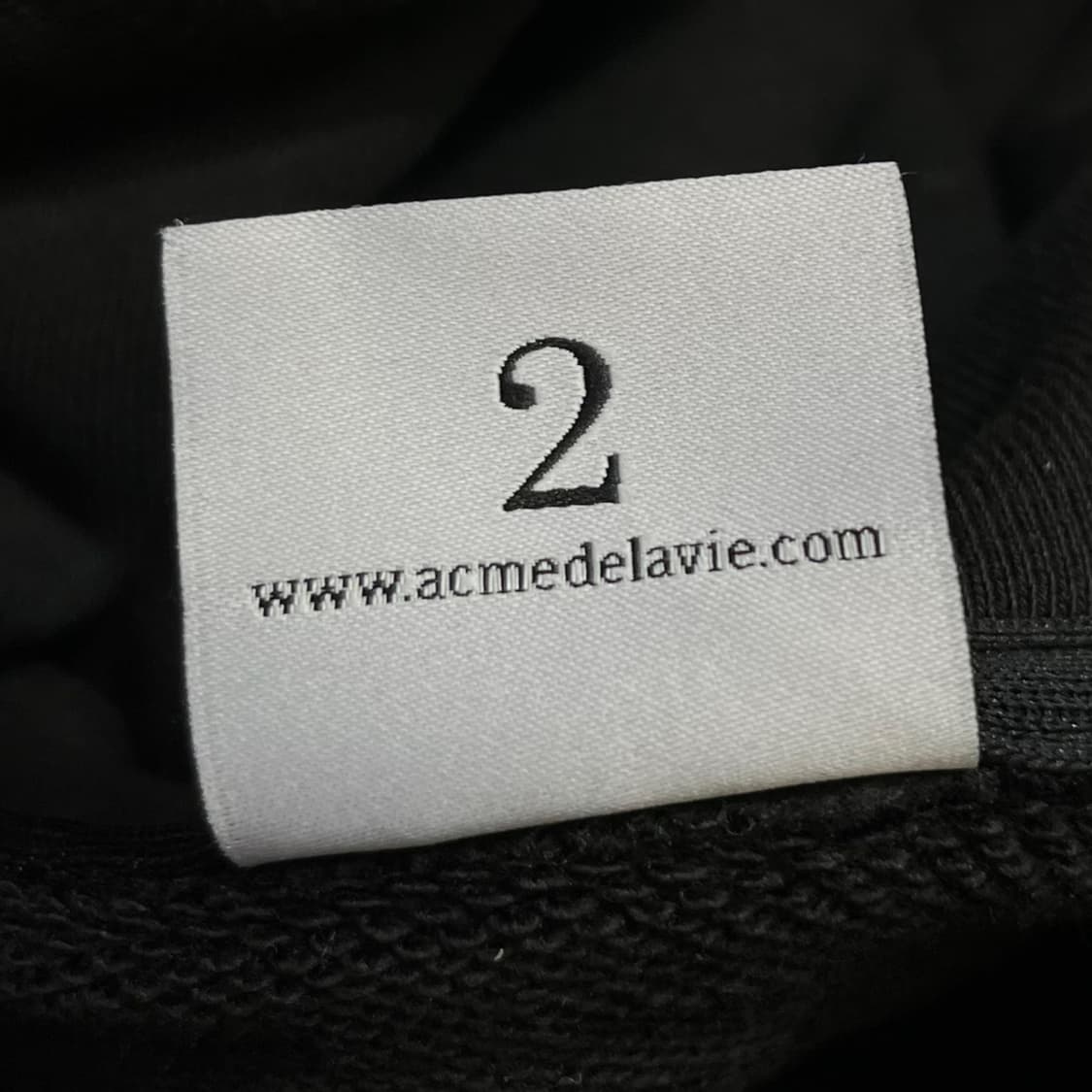 아크메드라비 우주선 블랙 후드 상품이미지6