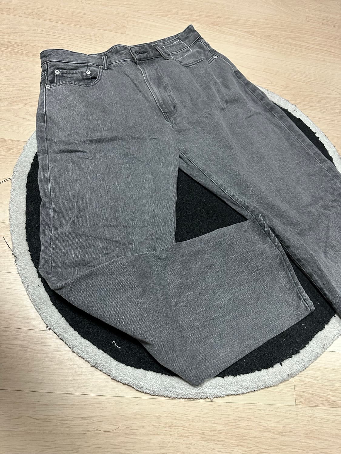 카키스 레귤러 데님 3사이즈 상품이미지2