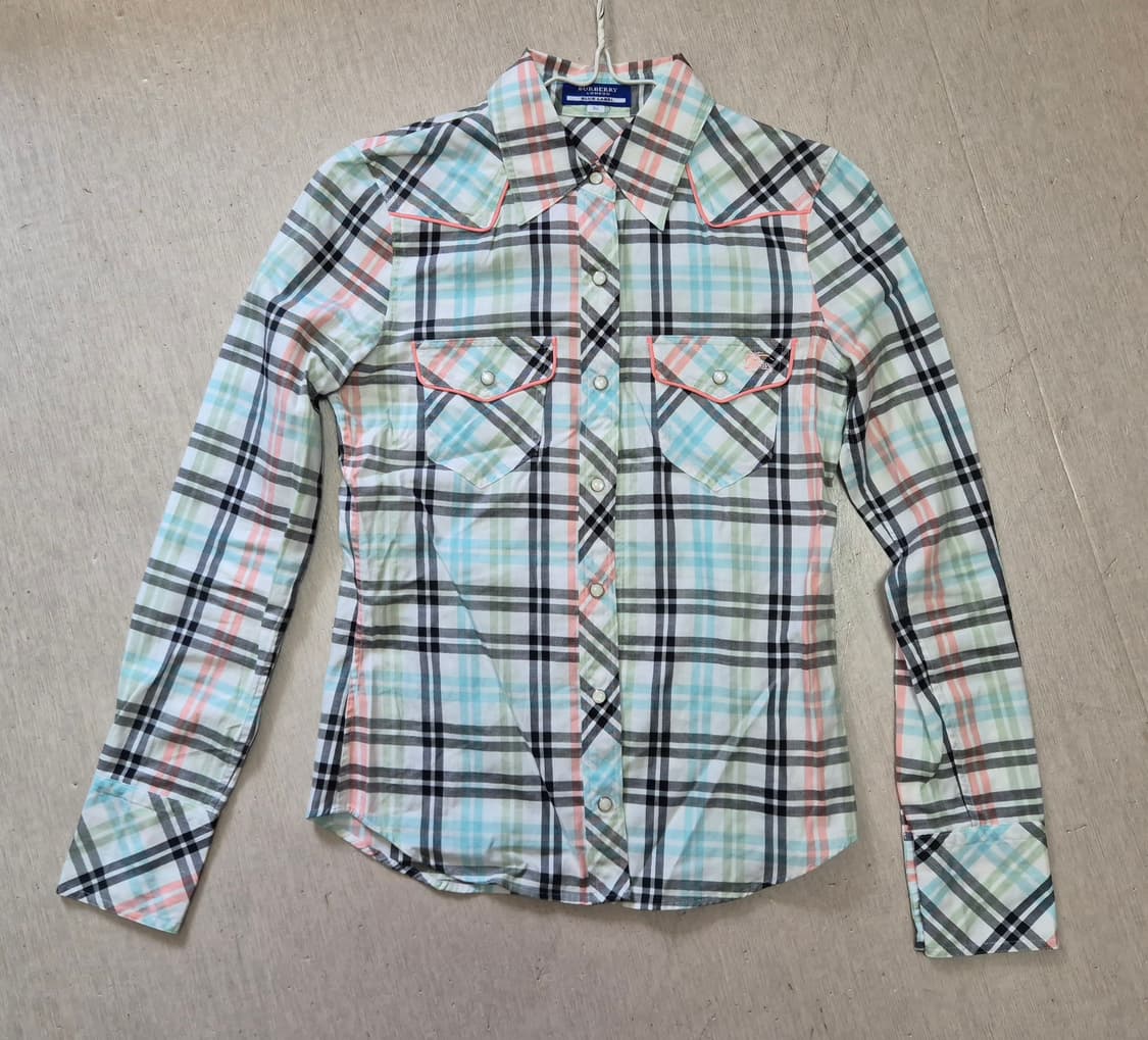 Burberry vintage nova check shirt/버버리 셔츠 상품이미지2