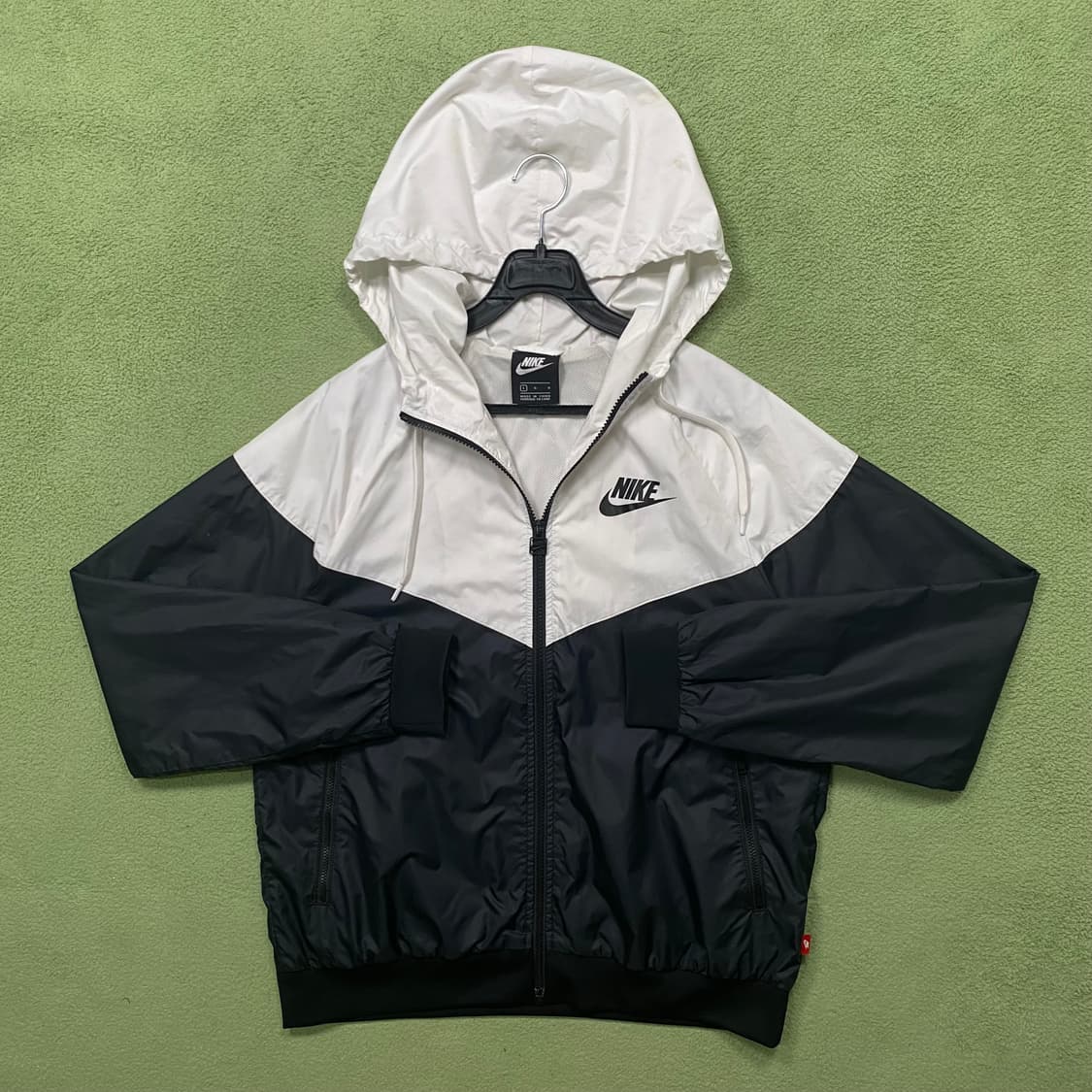 나이키 화이트 오레오 윈드러너 자켓 상품이미지2