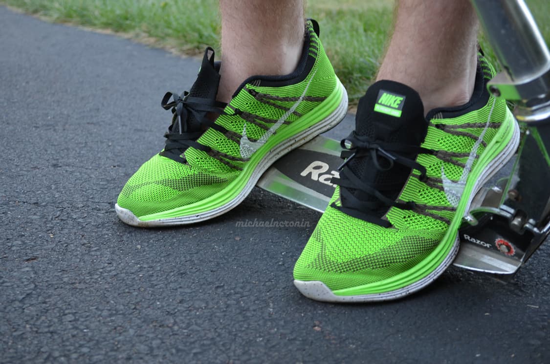 나이키 플라이니트 루나1+ 일렉그린 상품이미지8