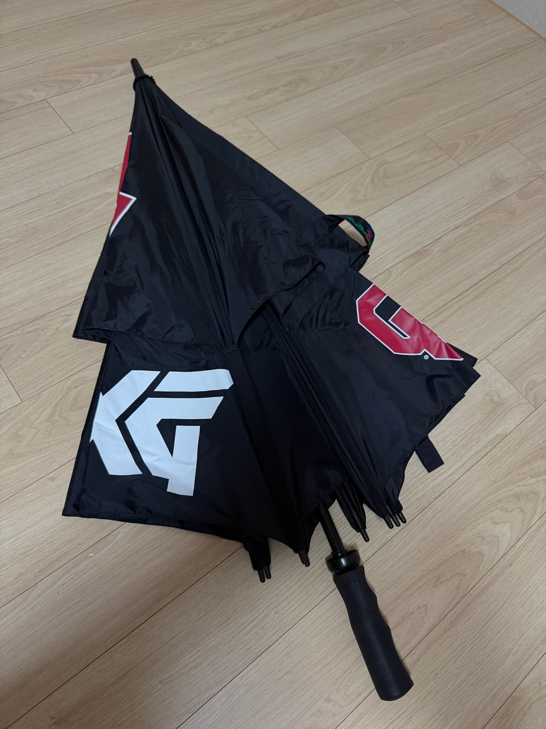 새상품) PXG OKLAHOMA 블랙 골프 우산 대형 상품이미지4