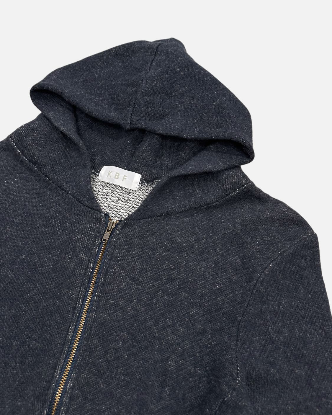 knit crop hood zip-up 상품이미지4