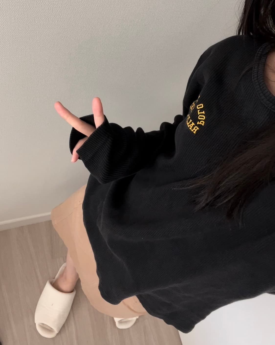 POLO JEANS lettering long sleeve 상품이미지1